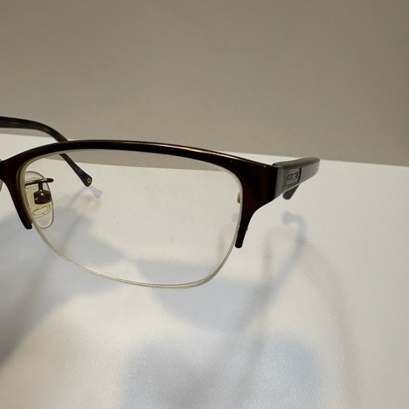 Coach Eyeglass Frames HC5046 (Leigh) 9155 (Satin Brown/Dark Tortoise) 50•18•135 - Picture 11 of 12